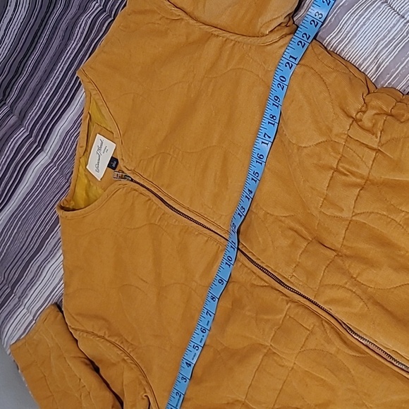 Universal Thread Mustard Yellow Cotton Quilted Lightweight Corduroy Jacket L - Picture 13 of 15